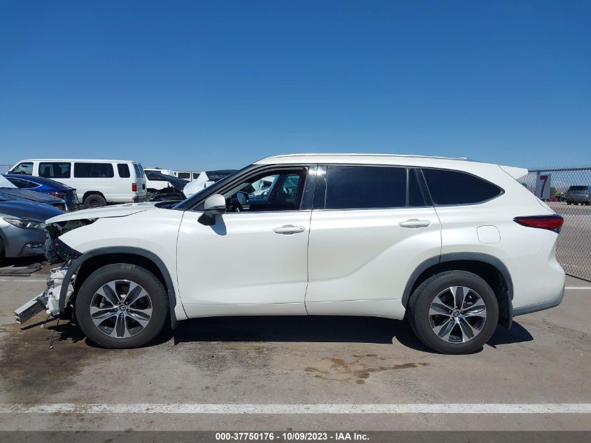 2020 TOYOTA HIGHLANDER XLE - 5TDGZRBH2LS001888