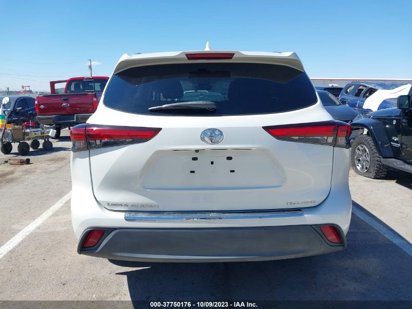 2020 TOYOTA HIGHLANDER XLE - 5TDGZRBH2LS001888