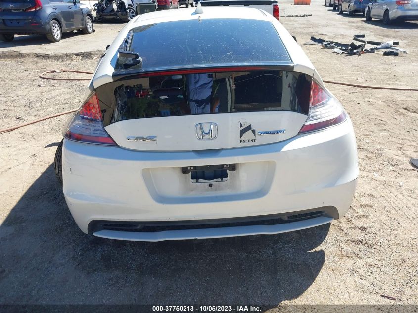 2015 HONDA CR-Z JHMZF1D4XFS001418