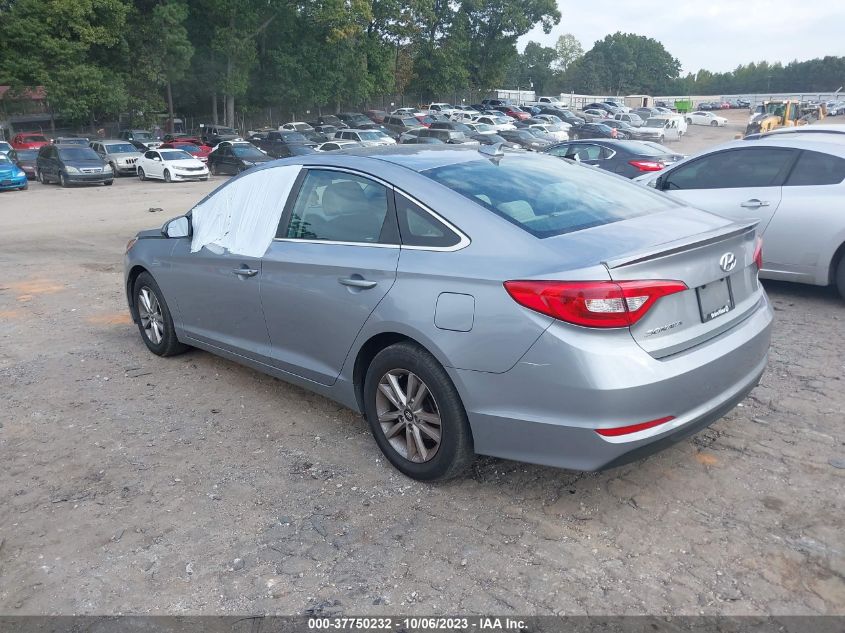 2017 HYUNDAI SONATA 2.4L - 5NPE24AF7HH536565