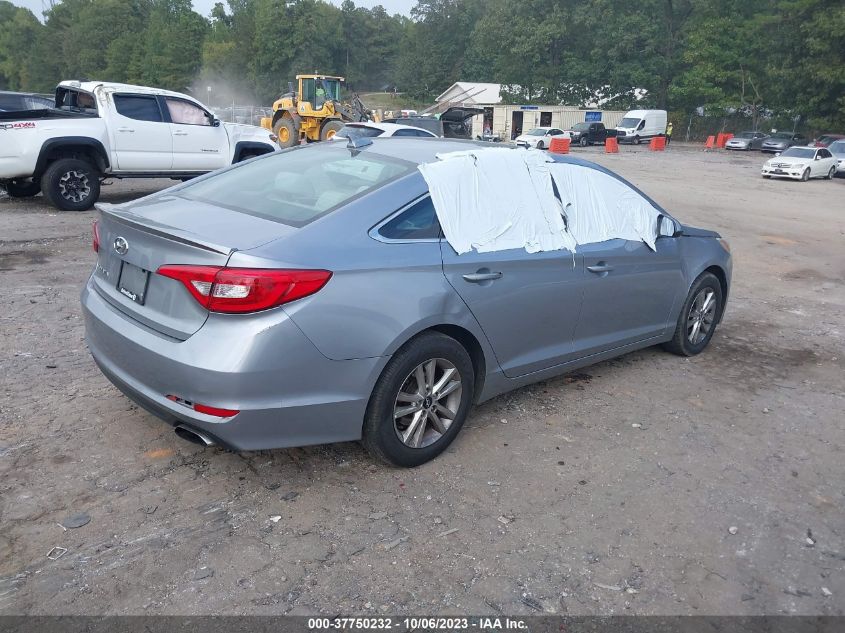 2017 HYUNDAI SONATA 2.4L - 5NPE24AF7HH536565