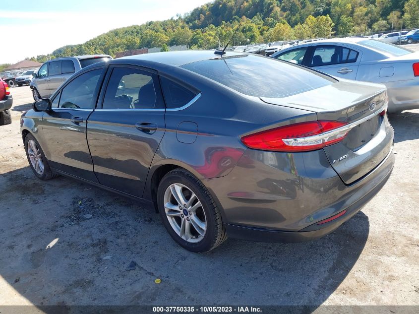 2018 FORD FUSION SE - 3FA6P0H79JR125660