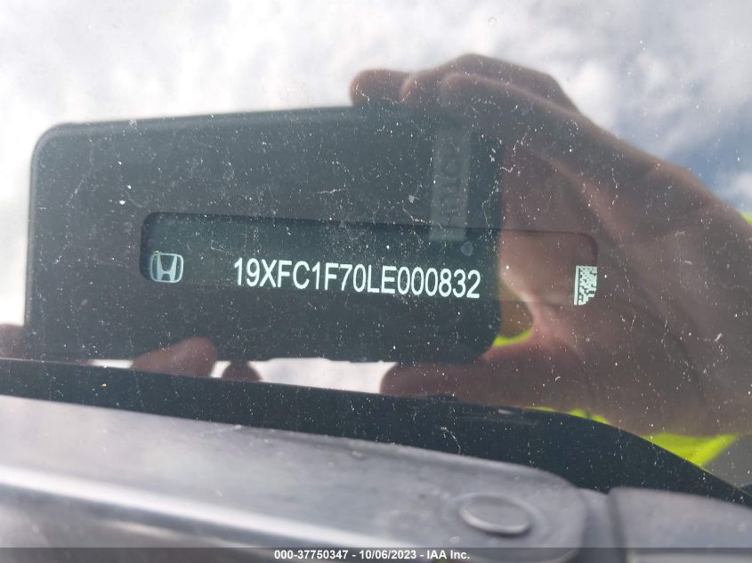 2020 HONDA CIVIC SEDAN EX-L - 19XFC1F70LE000832