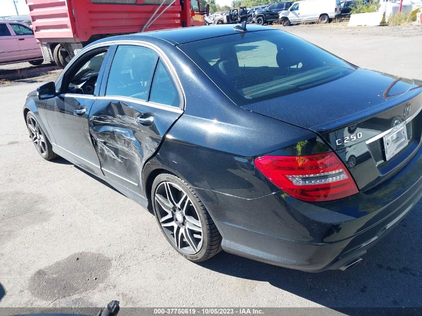 2014 MERCEDES-BENZ C-CLASS C 250 - WDDGF4HBXEA917755