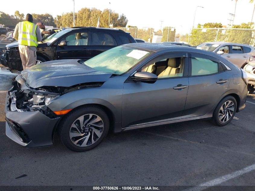 2018 HONDA CIVIC HATCHBACK LX - SHHFK7H26JU433004