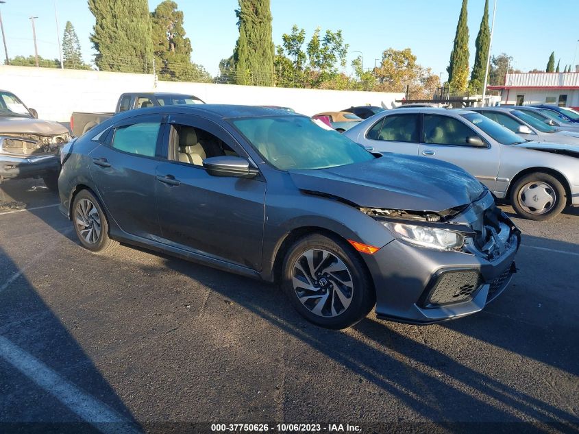 2018 HONDA CIVIC HATCHBACK LX - SHHFK7H26JU433004