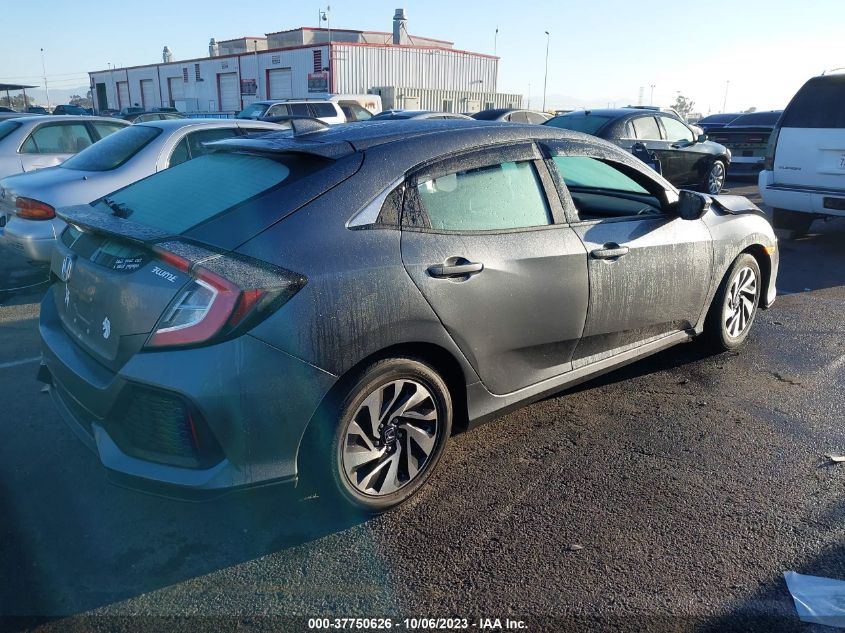 2018 HONDA CIVIC HATCHBACK LX - SHHFK7H26JU433004