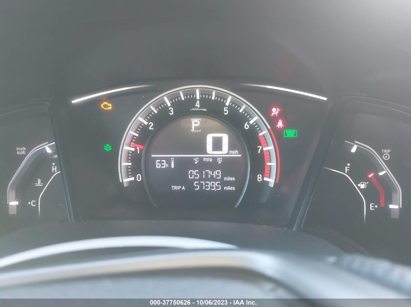 2018 HONDA CIVIC HATCHBACK LX - SHHFK7H26JU433004