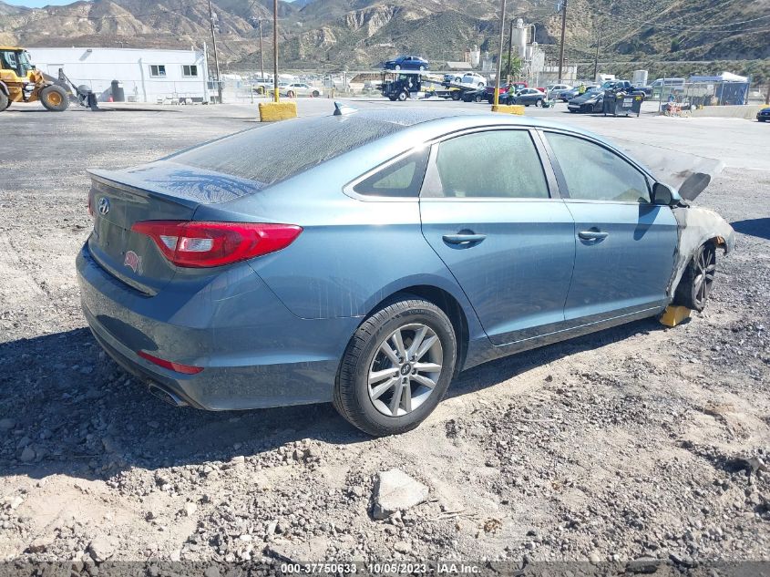 2015 HYUNDAI SONATA 2.4L SE - 5NPE24AF7FH167994