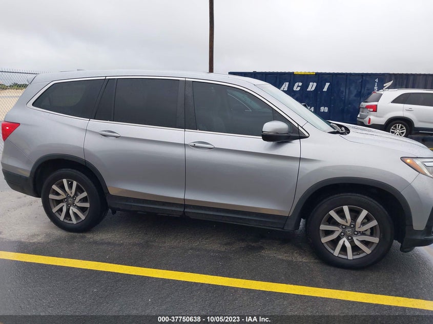 VIN 5FNYF5H56MB016130 2021 HONDA PILOT EXL