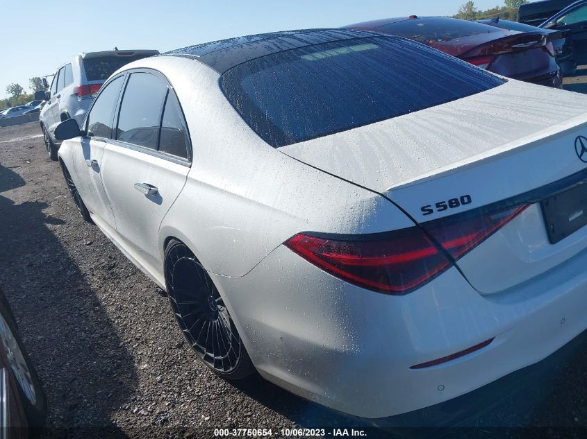 2023 MERCEDES-BENZ S 580 4MATIC W1K6G7GB4PA170491