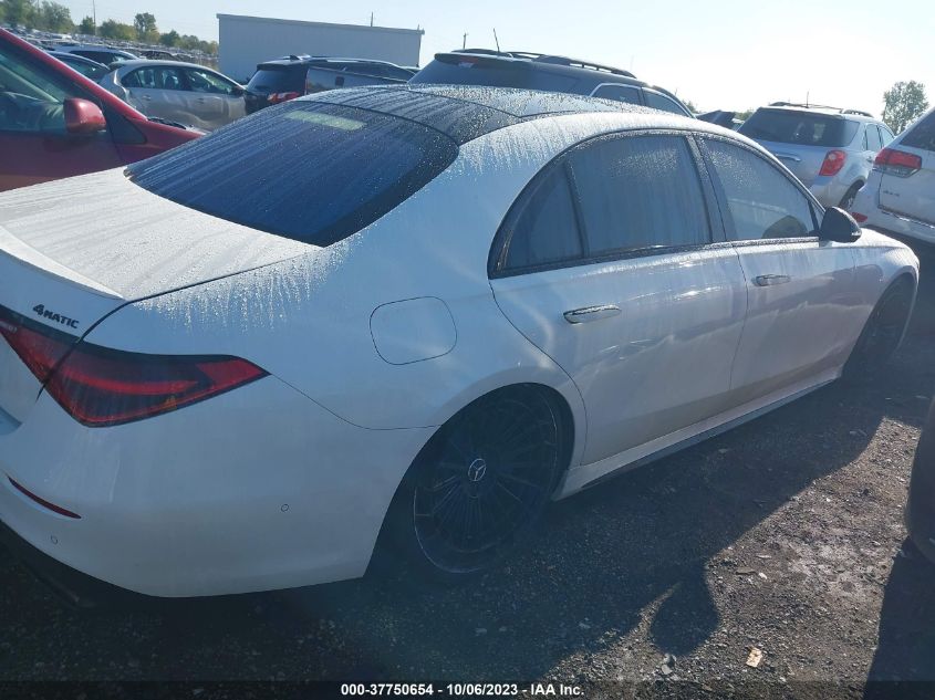 2023 MERCEDES-BENZ S 580 4MATIC W1K6G7GB4PA170491
