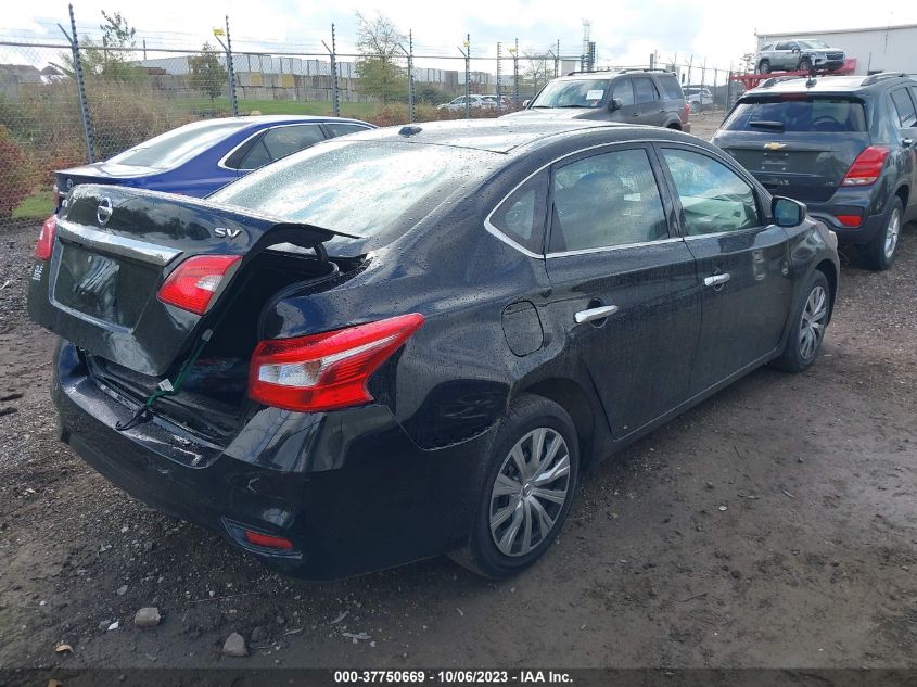 VIN 3N1AB7AP3HL684918 2017 NISSAN SENTRA SV