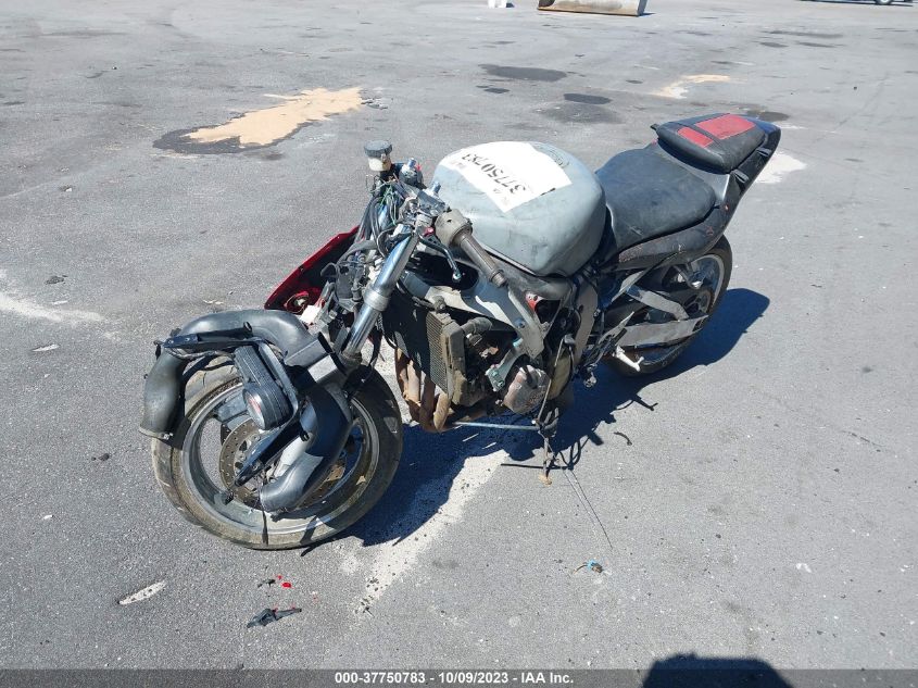 2002 YAMAHA YZFR6 L - JYARJ04EX2A022641