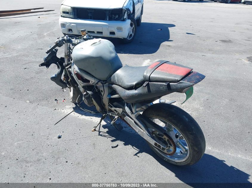 2002 YAMAHA YZFR6 L - JYARJ04EX2A022641