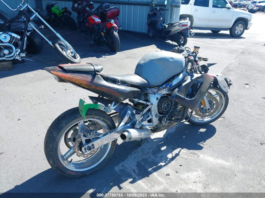 2002 YAMAHA YZFR6 L - JYARJ04EX2A022641