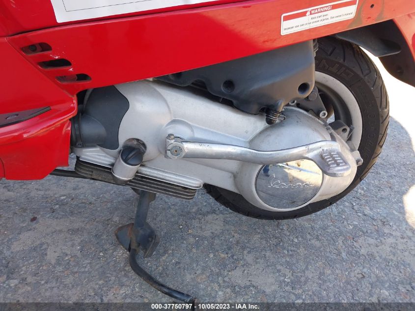 2007 VESPA LX 150 ZAPM448FX75006471