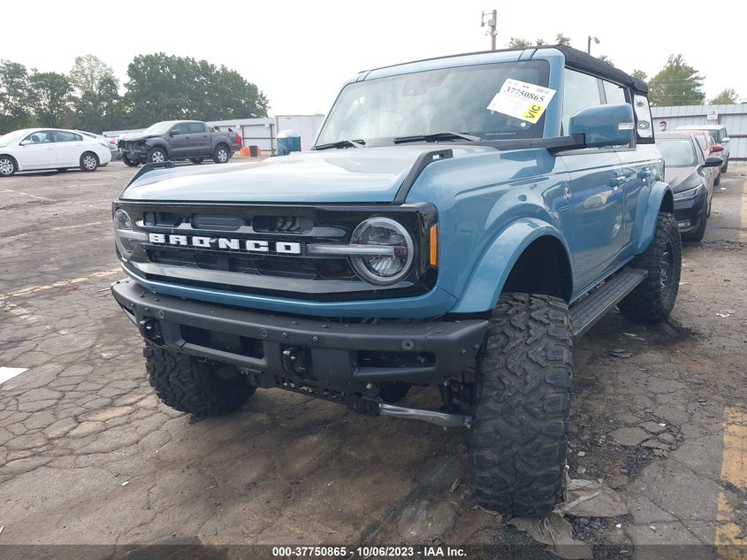 VIN 1FMDE5BH8PLB62529 2023 FORD BRONCO BIG BEND/BLACK DIAMOND/OU