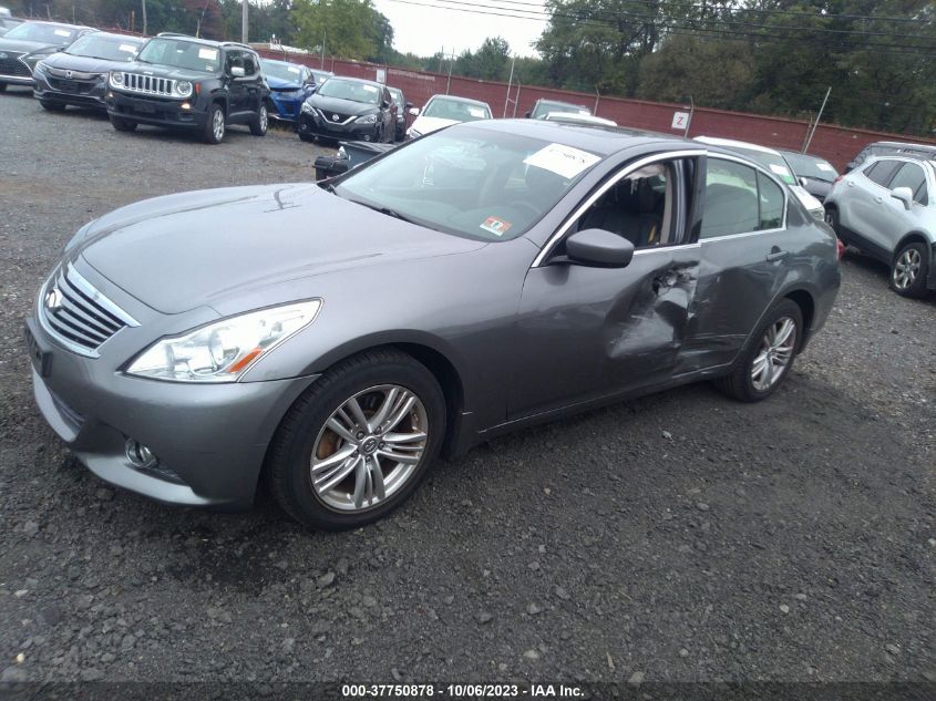 2013 INFINITI G37 SEDAN X JN1CV6AR7DM766548