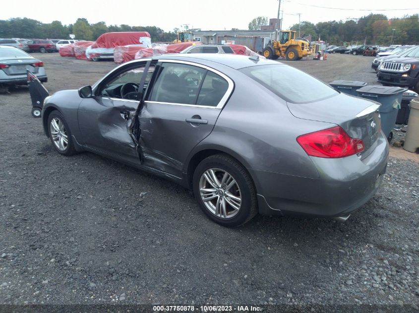 2013 INFINITI G37 SEDAN X JN1CV6AR7DM766548