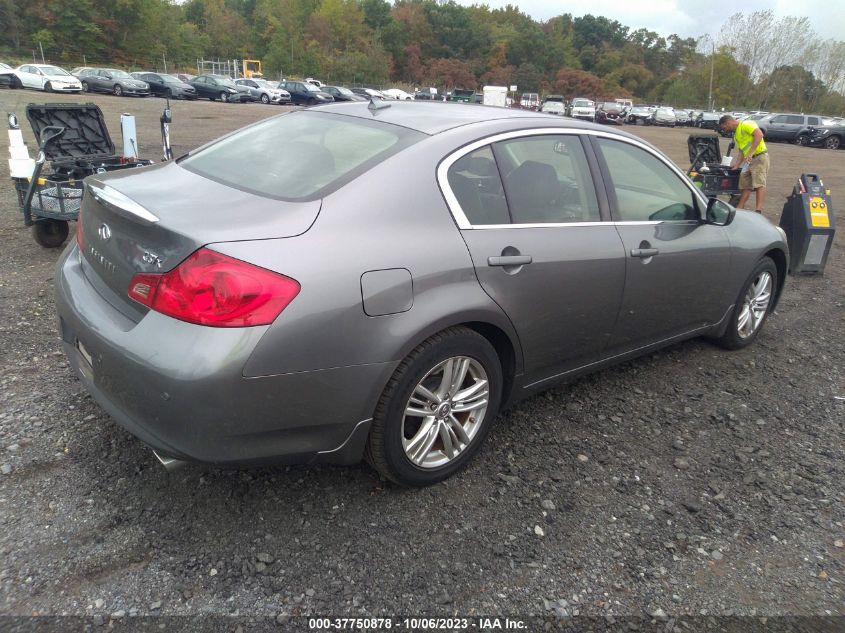 2013 INFINITI G37 SEDAN X JN1CV6AR7DM766548