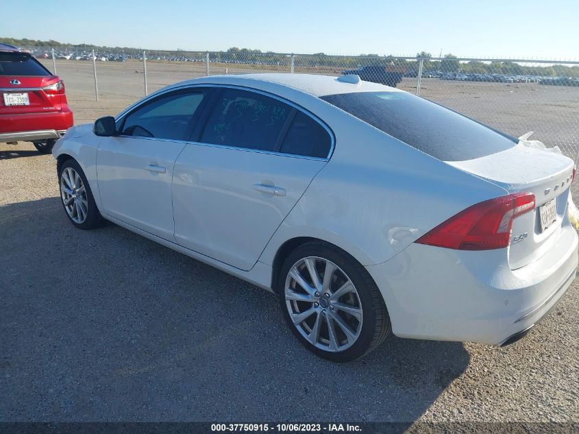 2016 VOLVO S60 INSCRIPTION T5 DRIVE-E PLATINUM LYV402FM5GB108327