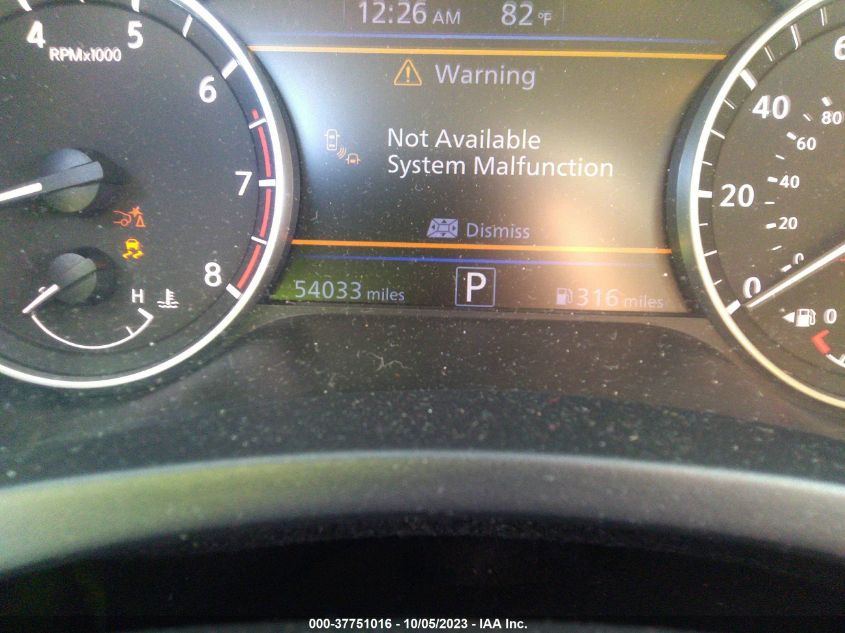 2019 NISSAN ALTIMA SV - 1N4BL4DV7KC113481