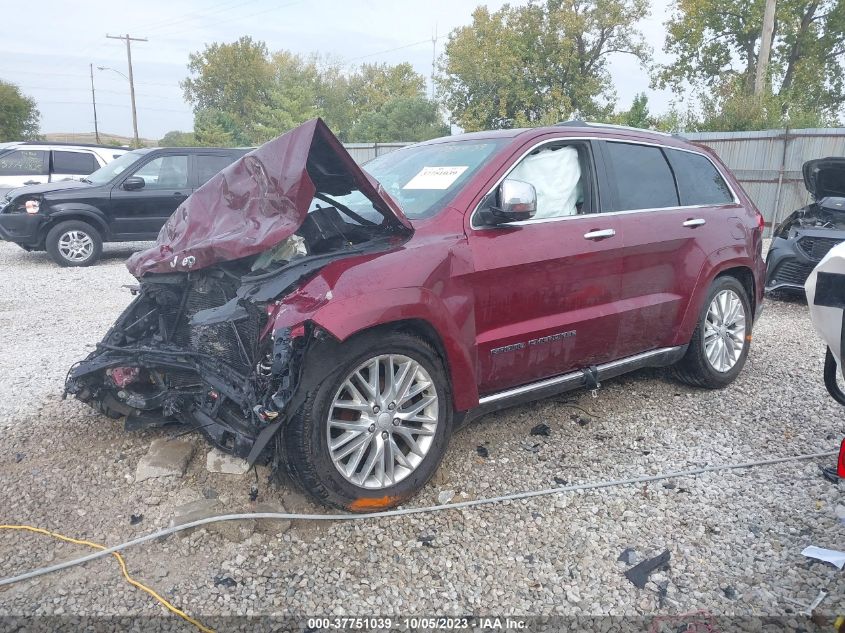 2018 JEEP GRAND CHEROKEE SUMMIT - 1C4RJFJG9JC393788