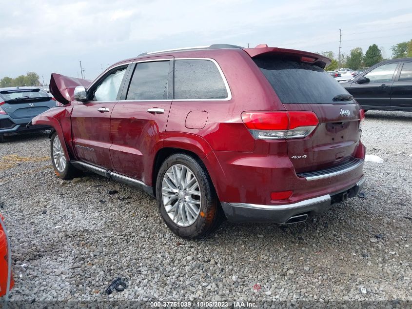 2018 JEEP GRAND CHEROKEE SUMMIT - 1C4RJFJG9JC393788