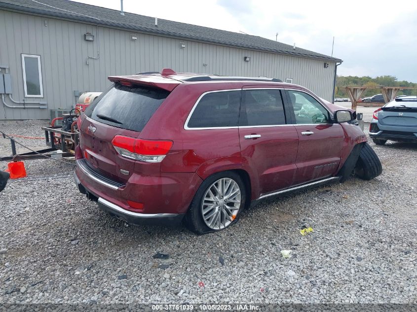 2018 JEEP GRAND CHEROKEE SUMMIT - 1C4RJFJG9JC393788