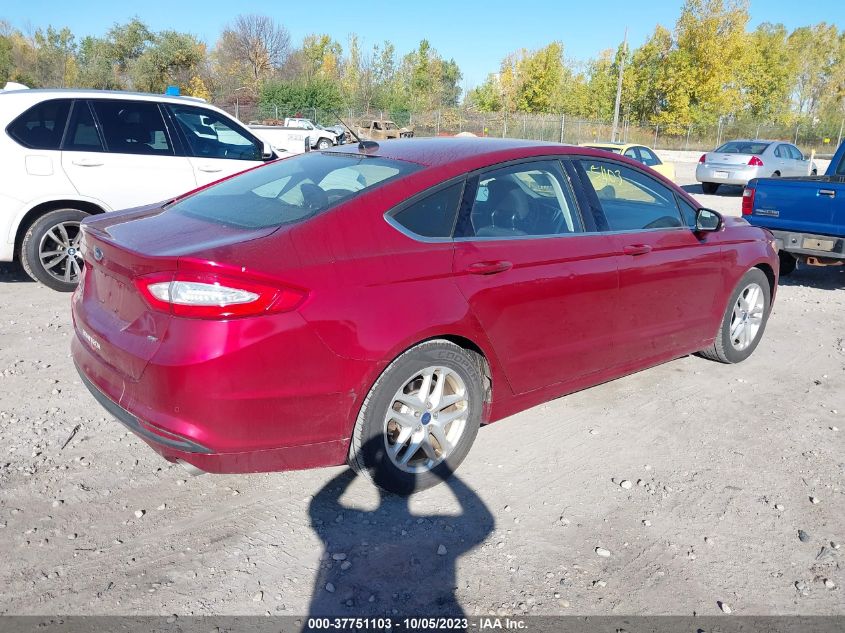 2014 FORD FUSION SE - 3FA6P0H77ER115165