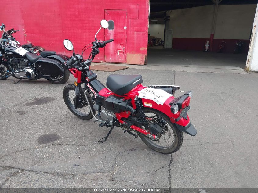 2022 HONDA CT125 A MLHJA5559N5104819