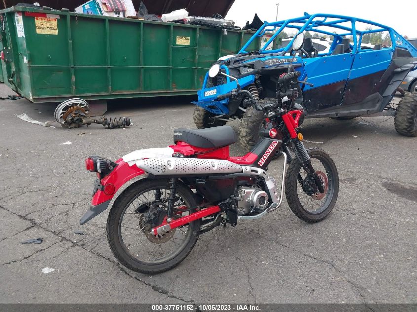 2022 HONDA CT125 A MLHJA5559N5104819