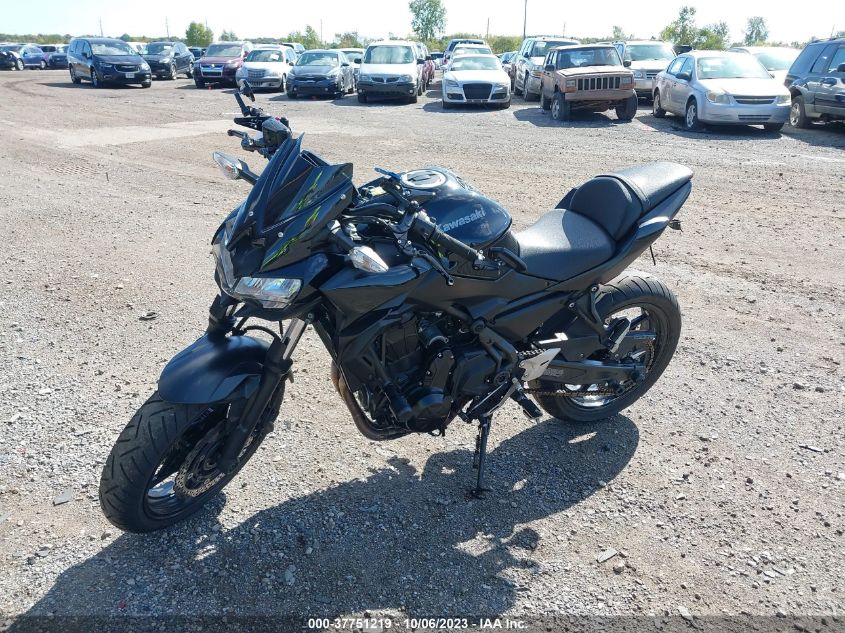 VIN ML5EREK1XLDA09376 2020 KAWASAKI ER650 K