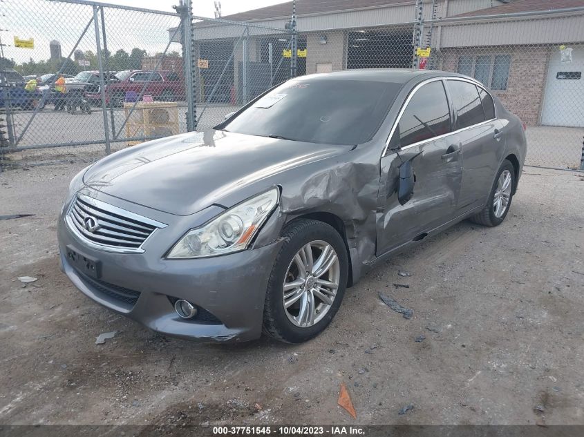 2013 INFINITI G37 SEDAN X JN1CV6AR9DM758337