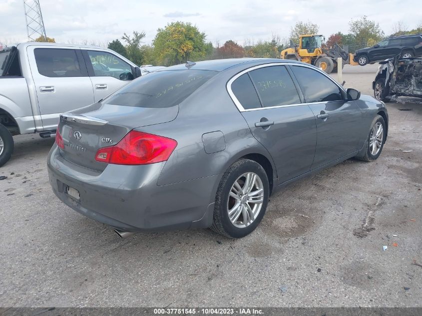 2013 INFINITI G37 SEDAN X JN1CV6AR9DM758337