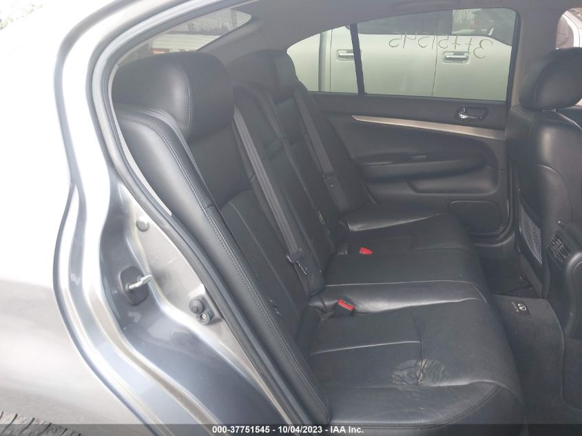 2013 INFINITI G37 SEDAN X JN1CV6AR9DM758337