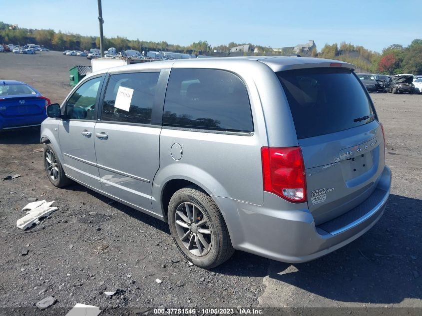 2014 DODGE GRAND CARAVAN SE 30TH ANNIVERSARY - 2C4RDGBG4ER250448
