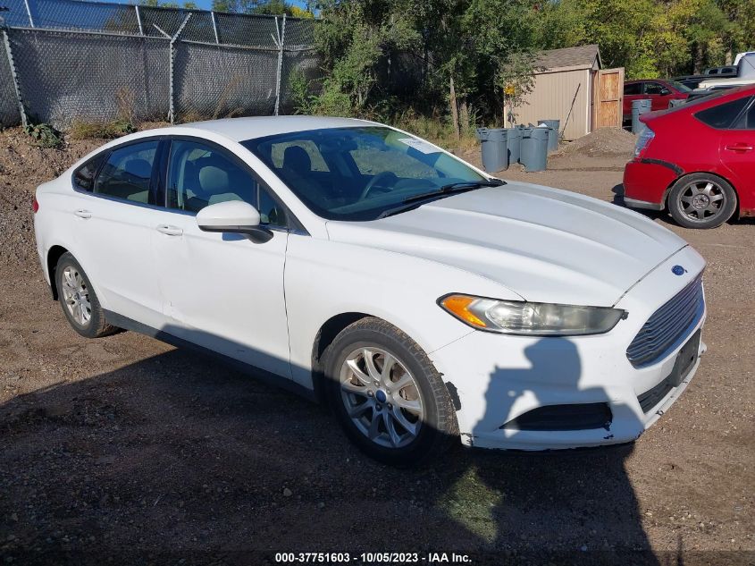 2015 FORD FUSION S - 3FA6P0G73FK203794