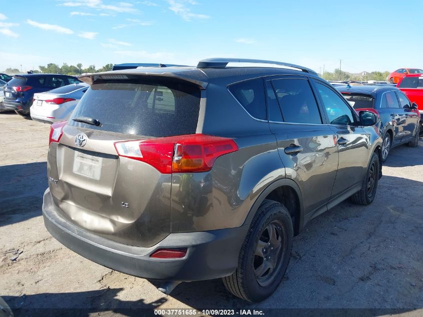2014 TOYOTA RAV4 LE - 2T3ZFREVXEW082384