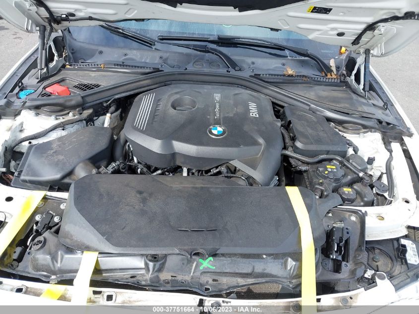 2017 BMW 330I WBA8B9G58HNU49554