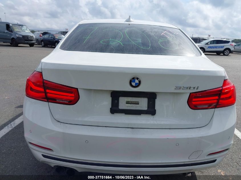 2017 BMW 330I WBA8B9G58HNU49554