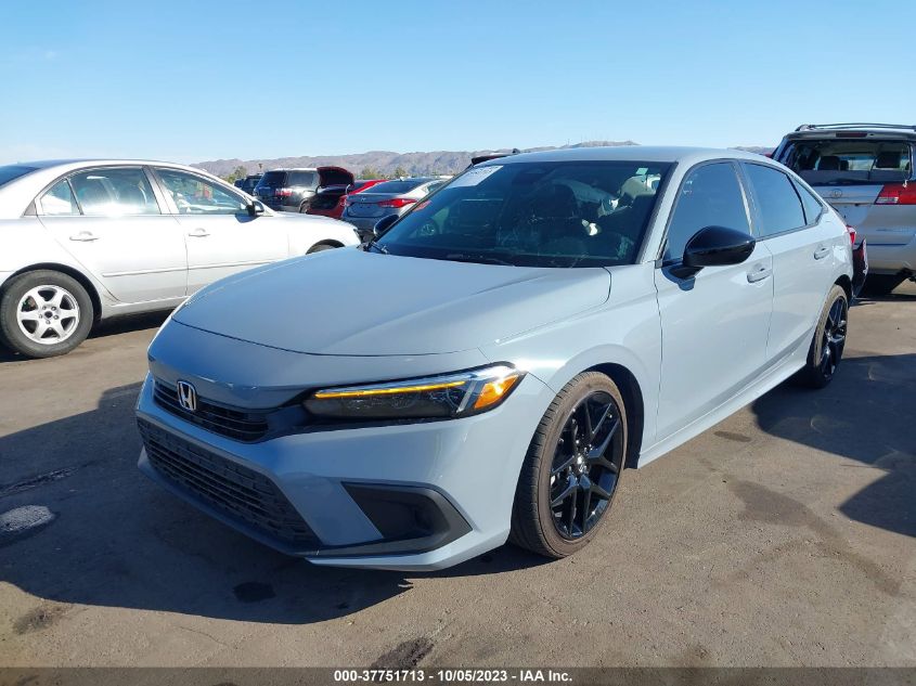 VIN 2HGFE2F57PH520455 2023 HONDA CIVIC SEDAN SPORT