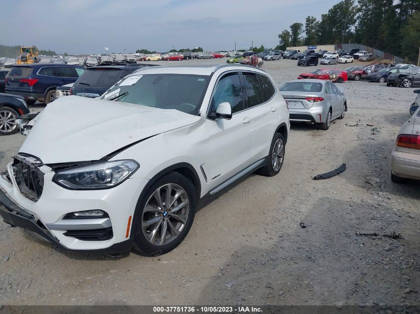 2018 BMW X3 XDRIVE30I - 5UXTR9C59JLC72675