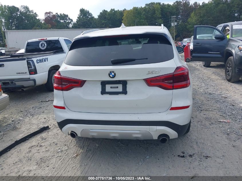 2018 BMW X3 XDRIVE30I - 5UXTR9C59JLC72675