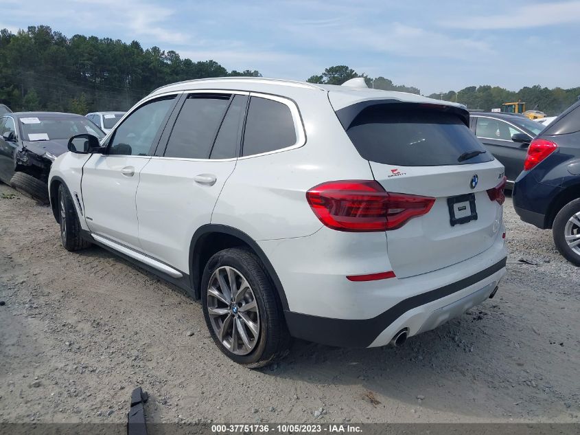 2018 BMW X3 XDRIVE30I - 5UXTR9C59JLC72675