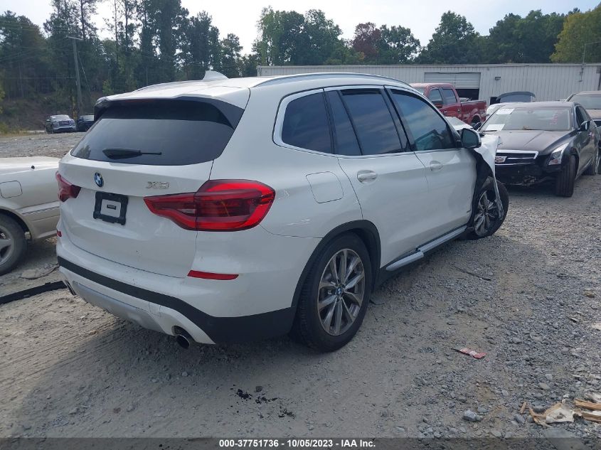 2018 BMW X3 XDRIVE30I - 5UXTR9C59JLC72675