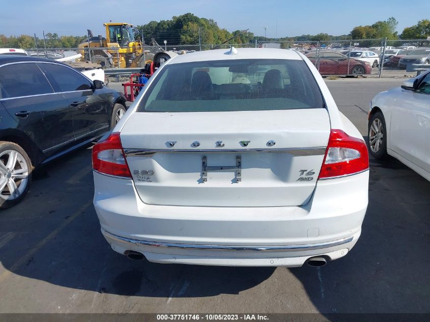 2015 VOLVO S80 T6 PLATINUM YV1902MD0F1183297