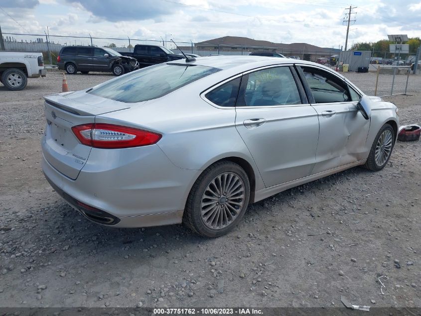 2014 FORD FUSION TITANIUM - 3FA6P0K98ER130297