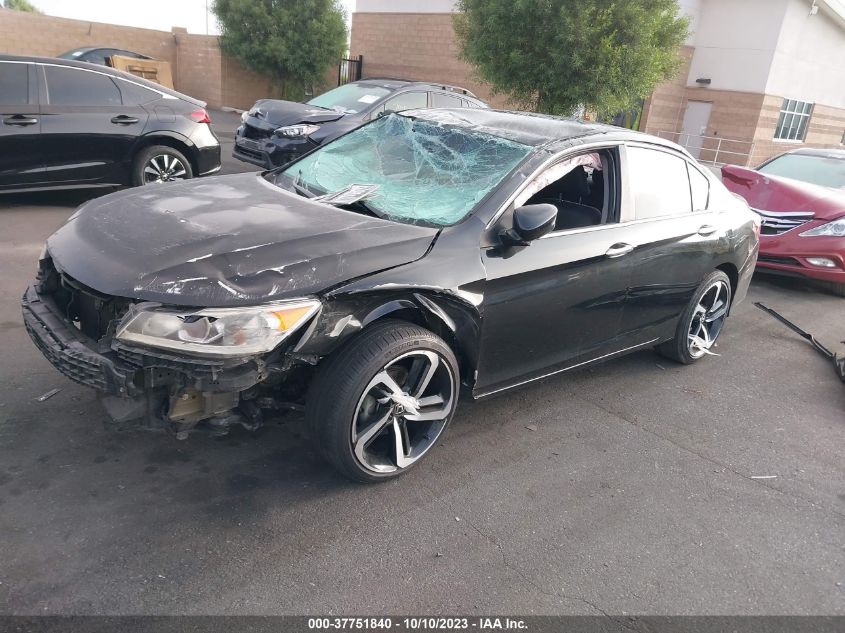 2016 HONDA ACCORD SEDAN LX - 1HGCR2F37GA042073